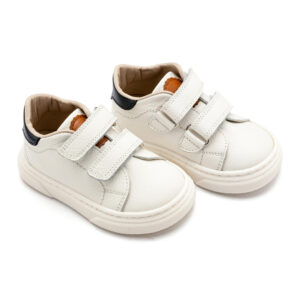 Δερμάτινα Σνίκερ BW4297 Λευκό