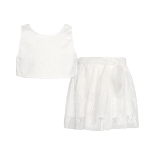 Magnolia Set W/Top & Lace Tutu Skirt Baby T5172
