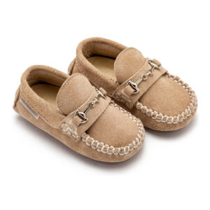 Loafer με Μεταλλική Διακοσμητική Αγκράφα BW4293 Μπεζ