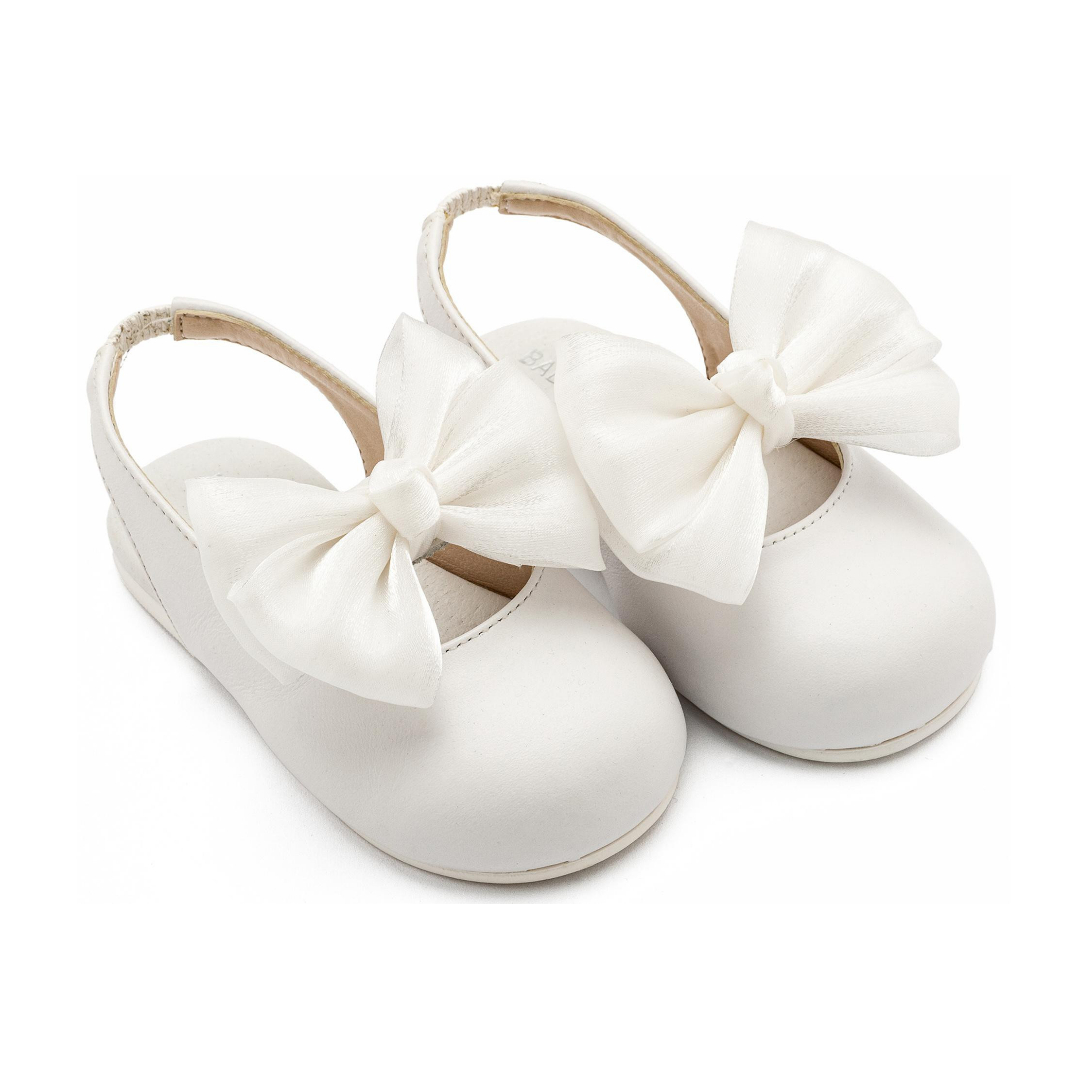 Γαλλικό Σαμπό με Φιόγκο Chiffon BW4852 Λευκό