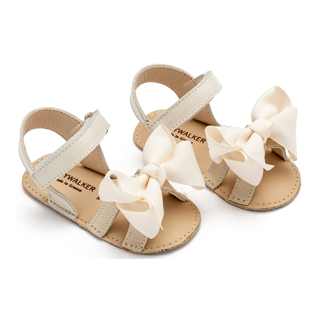 Πέδιλο με Φιόγκο Gros Grain MI1643 Εκρού