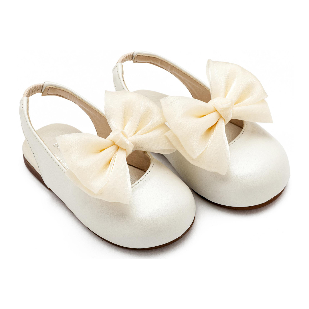 Γαλλικό Σαμπό με Φιόγκο Chiffon BW4852 Εκρού