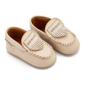 Δερμάτινο Loafer MI1128 Εκρού