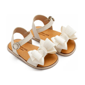 Πέδιλο με Υφασμάτινο Φιόγκο BS3592 Εκρού