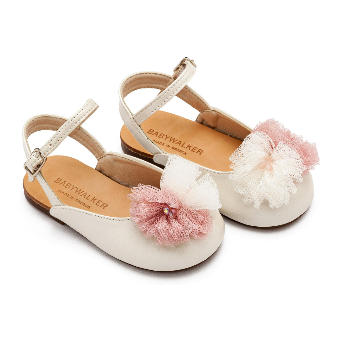 Γαλλικό Σαμπό με Διακοσμητικό απο Τούλι BS3597 Εκρού