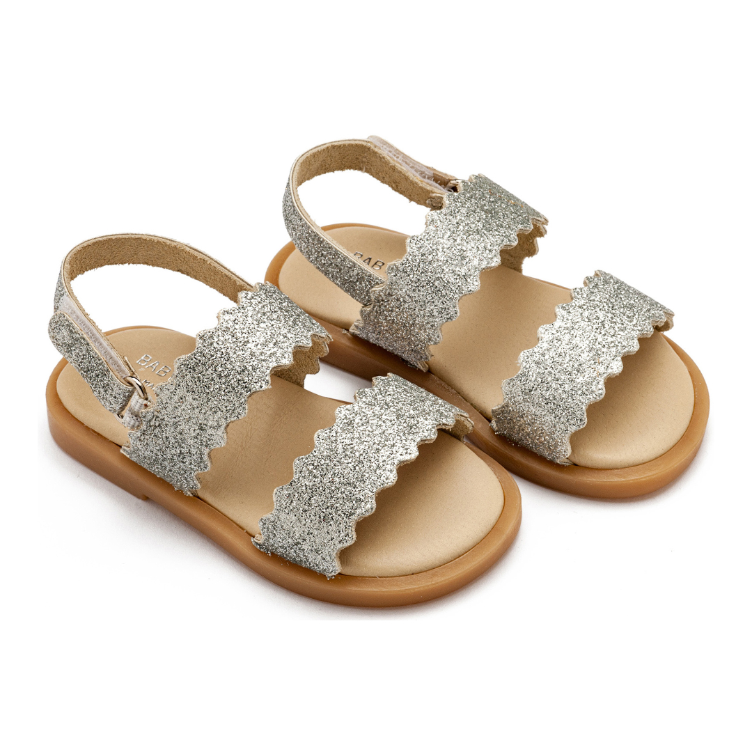 Δερμάτινο Σανδάλι GR0108 Silver