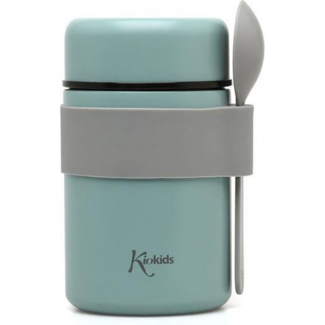 Βρεφικό Θερμός Φαγητού 500ml + Κουτάλι Kiokids Μέντα 3722