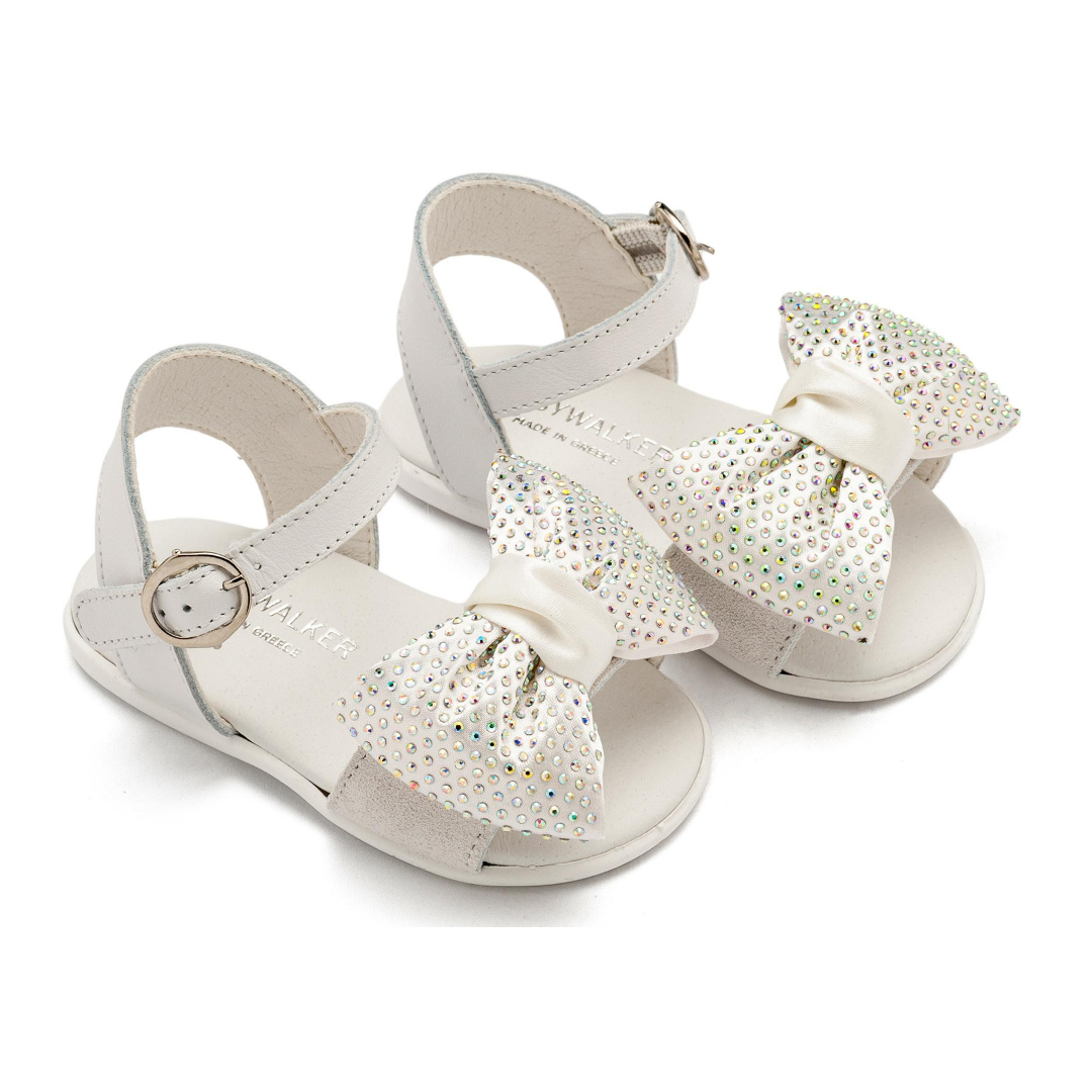 Πέδιλο Διακοσμημένο με Φιόγκο PRI2643 Λευκό