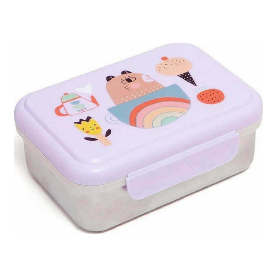 Petit Monkey Ανοξείδωτο Φαγητοδοχείο Petit Monkey Panda Love LB27