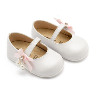 Γοβάκι Μονή Μπαρέτα με Φιογκάκι και Πέρλες PRI2646