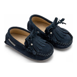 Loafer με Κρόσια και Φιογκάκι EXC5298 Μπλε