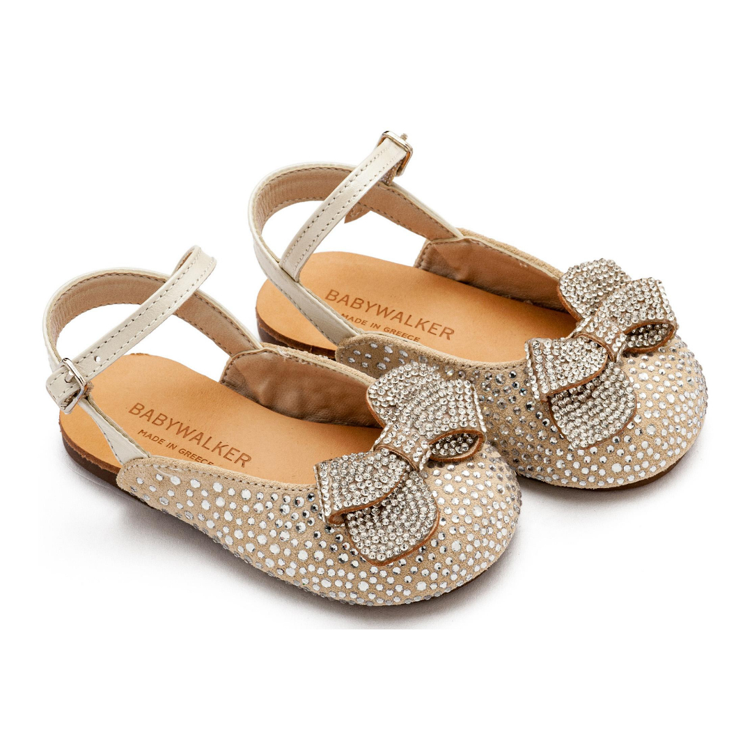 Σαμπό Διακοσμημένο Ολόγυρα με Στρας και Φιόγκο EXC5868-IVORY