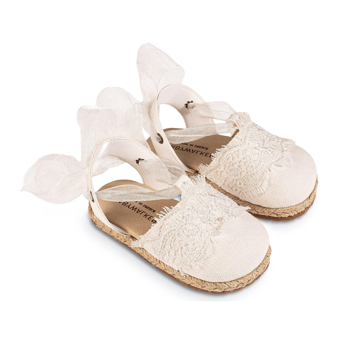 Υφασμάτινη Εσπαντρίγια EXC5858 Λευκό