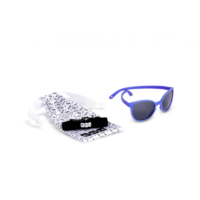 KiETLA Γυαλιά Ηλίου 2-4 ετών Wazz Wayfarer Intense Blue WA3SUNINTENSEBLUE - Image 3