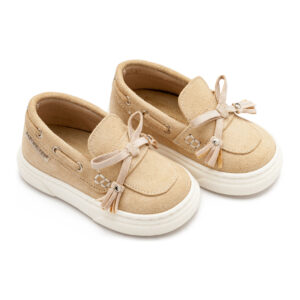 Loafer με Κρόσια και Φιογκάκι EXC5295 Μπεζ