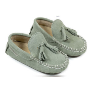 Καστόρινο Μοκασίνι με Φουντάκια BW4011 Μέντα