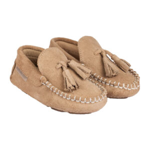 Καστόρινο Μοκασίνι με Φουντάκια BW4011 Μπεζ
