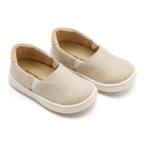 Υφασμάτινa Loafers BS3089 Μπεζ