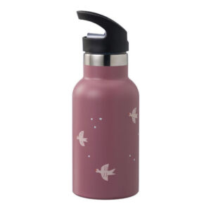 Fresk Swallow Παιδικό Παγούρι Θερμός Ανοξείδωτο με Καλαμάκι Ροζ 350ml (FR-FD300-15)