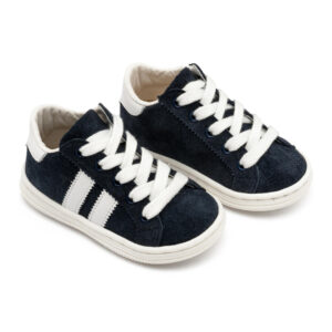 Δετά Δίχρωμα Σνίκερς BS3086 Μπλε Λευκό