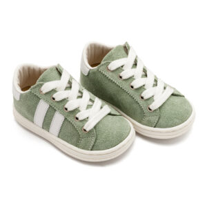 Δετά Δίχρωμα Σνίκερς BS3086 Μέντα Λευκό