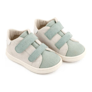 Σνίκερ με Διπλή Μπαρέτα Χρατς BS3085 Λευκό Μίνεραλ