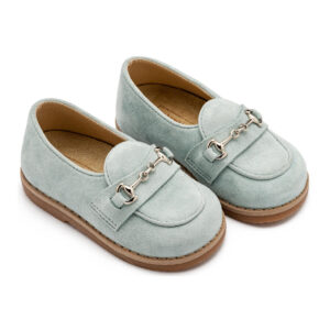 Loafers με Μεταλλική Αγράφα EXC5285 Ανοιχτό Σιέλ