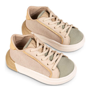 Δίχρωμο Δετά Sneaker EXC5280 Μπεζ Μέντα