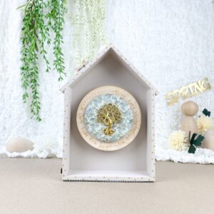 Ξύλινο Διακοσμητικό Σπίτι – Beige