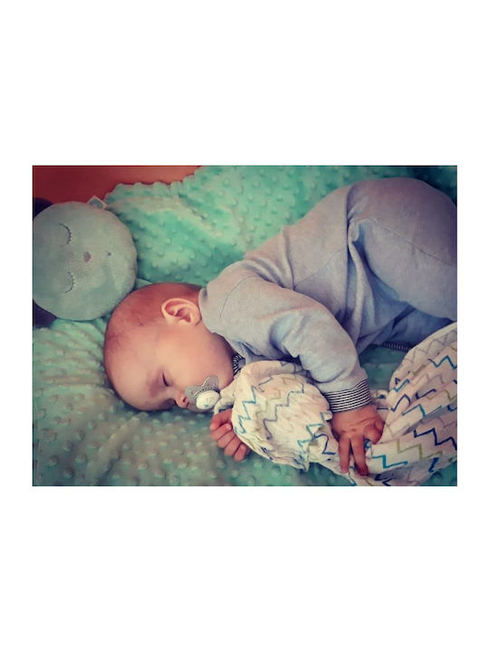 Babyono Πάνες Αγκαλιάς από Μουσελίνα σε Ροζ Χρώμα 70x70cm 3τμχ BN348/02 - Image 6