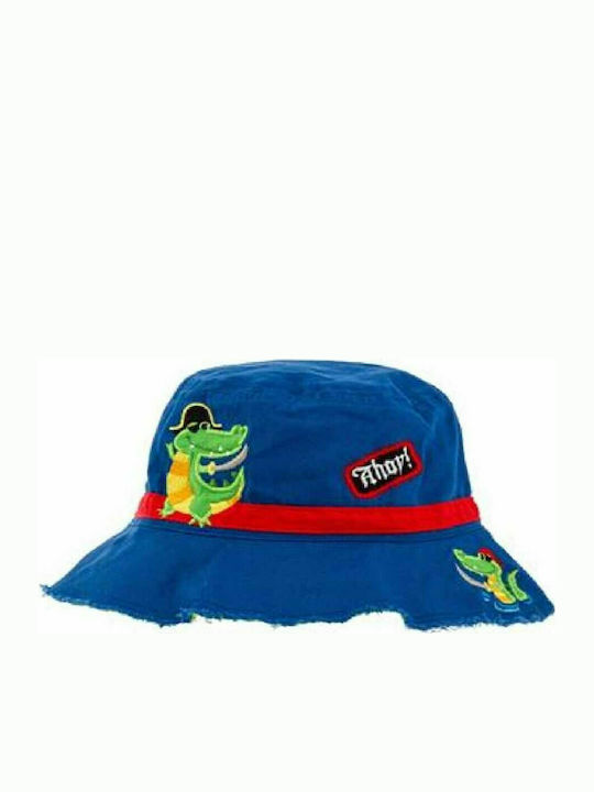 Stephen Joseph Παιδικό Καπέλο Bucket Υφασμάτινο Alligator Μπλε SJ100554A