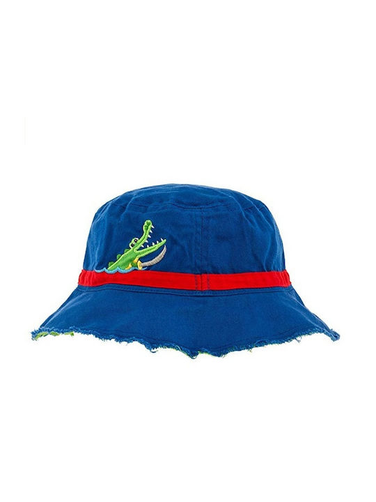 Stephen Joseph Παιδικό Καπέλο Bucket Υφασμάτινο Alligator Μπλε SJ100554A - Image 2