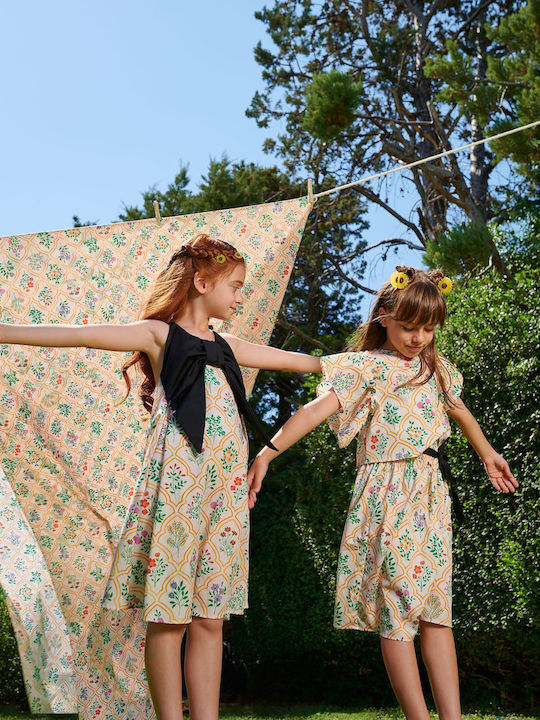 Two In A Castle Παιδικό Φόρεμα Multicolor (T6157) - Image 3