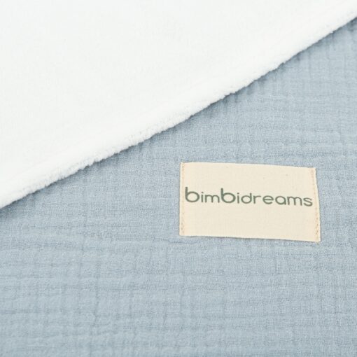 Bimbidreams Κουβέρτα Αγκαλιάς Διπλής Όψης Μπλε 75×90εκ.662000AG - Image 2