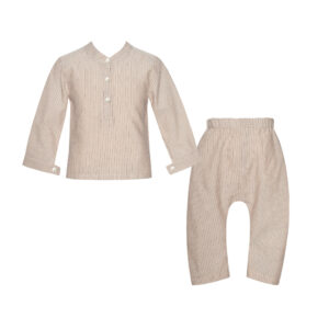 Βρεφικό ριγέ σετ Sandwalk/ Two In A Castle (T6391)