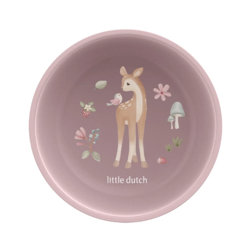 Little Dutch Παιδικό μπολ φαγητού Mio Fairy Garden