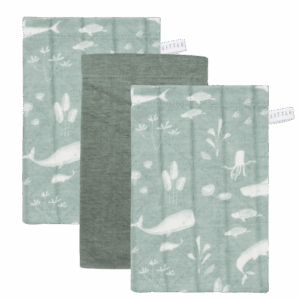 LITTLE DUTCH. Σετ 3 πανάκια μπάνιου Ocean Mint LD50520610