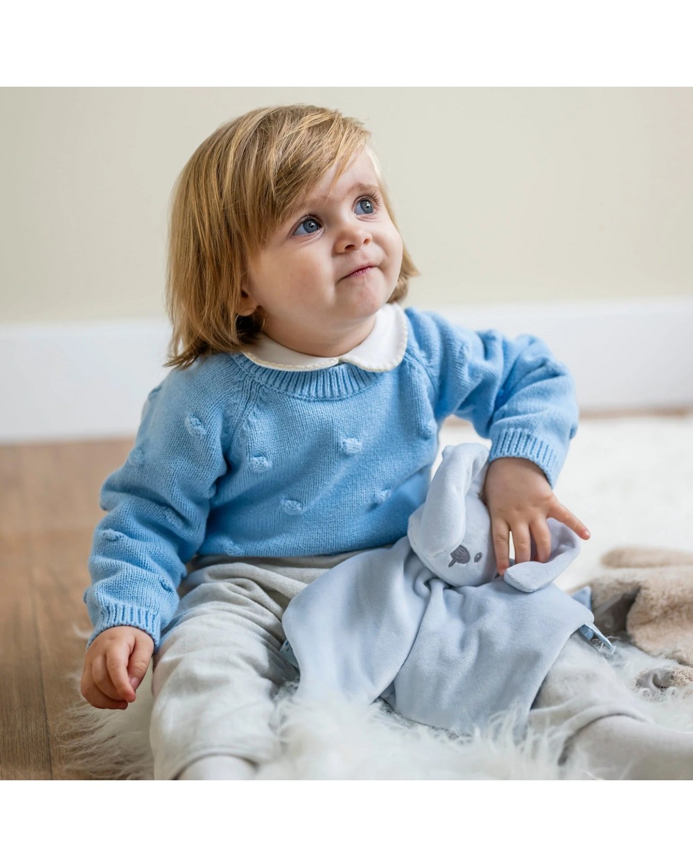 LAPIDOU. Υφασμάτινο ντουντού που φωσφορίζει στο σκοτάδι (γαλάζιο) - Image 2