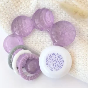 Kiokids Μασητικός Κρίκος Οδοντοφυΐας Σιλικόνης Μωβ 4m+ 5711