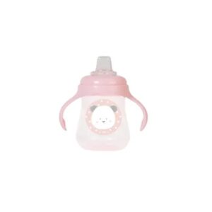 Ποτηράκι Εκπαιδευτικό Panda Ροζ 250ml. 6+Μ