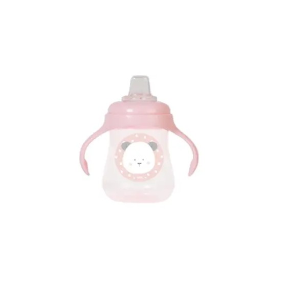 Ποτηράκι Εκπαιδευτικό Panda Ροζ 250ml. 6+Μ