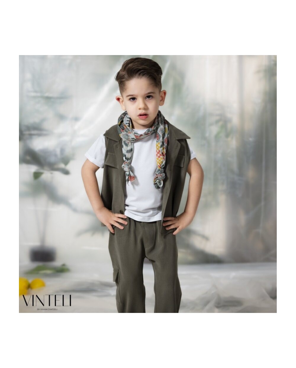 Βαπτιστικό κοστούμι για αγόρι Vinteli PRM5326 - Image 4