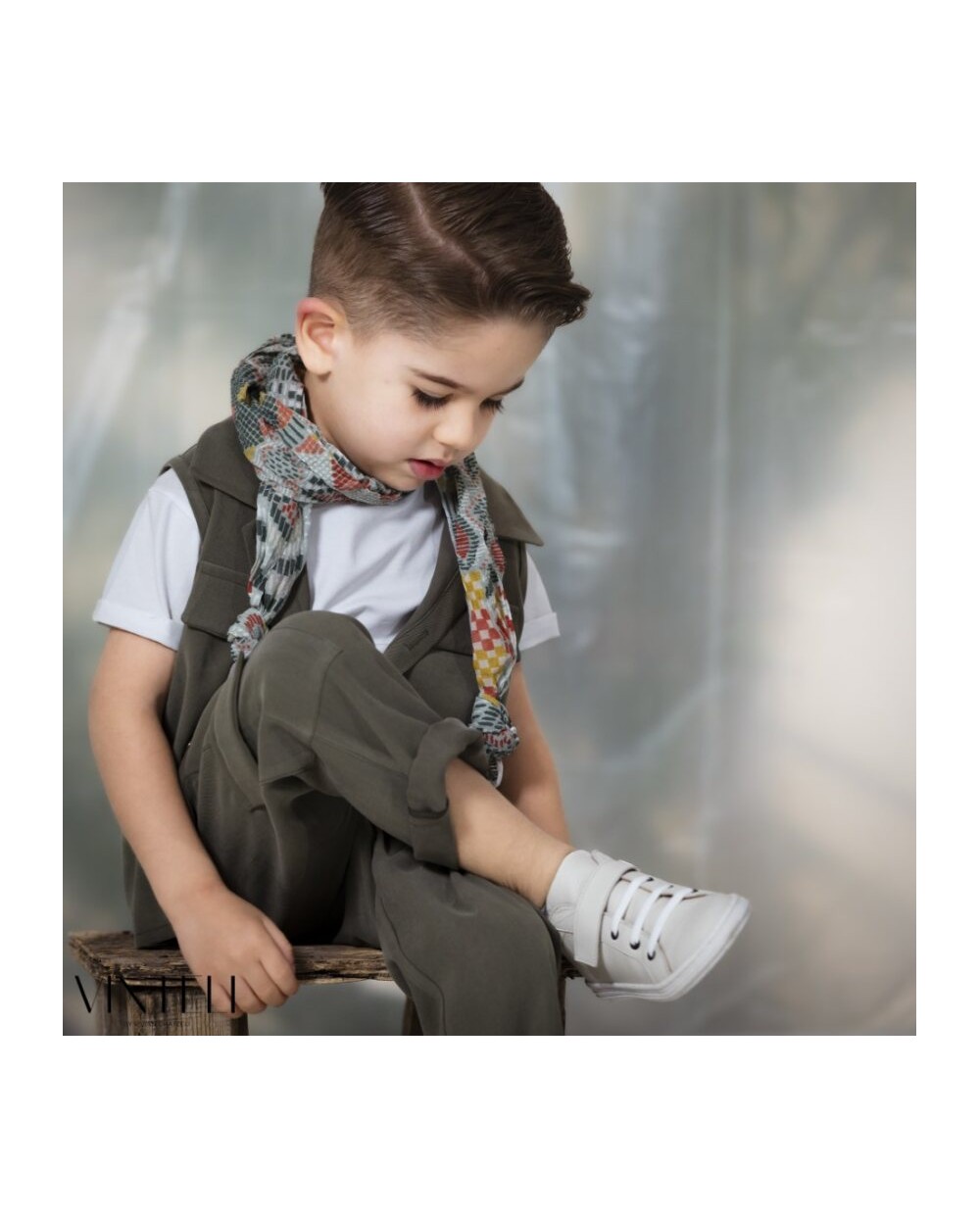 Βαπτιστικό κοστούμι για αγόρι Vinteli PRM5326 - Image 5