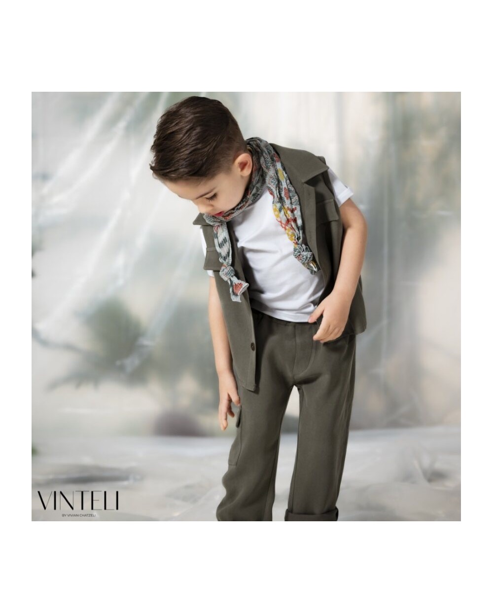 Βαπτιστικό κοστούμι για αγόρι Vinteli PRM5326 - Image 6