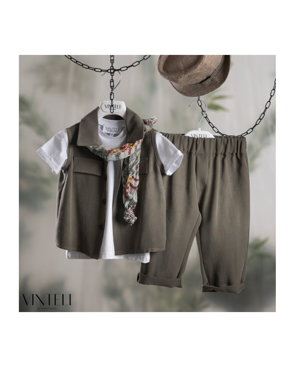 Βαπτιστικό κοστούμι για αγόρι Vinteli PRM5326 - Image 2