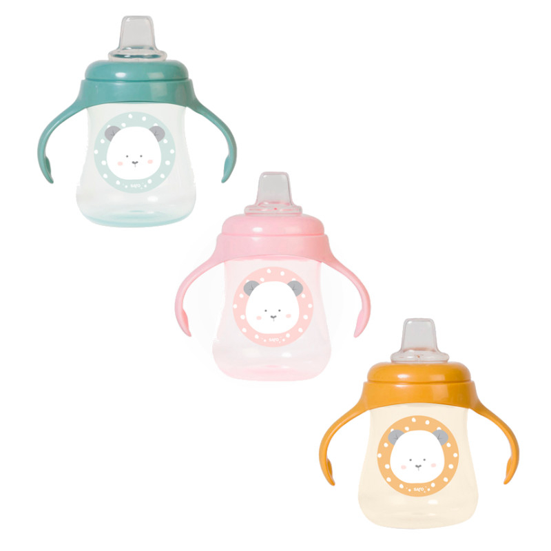 Ποτηράκι Εκπαιδευτικό Panda Ώχρα 250ml.6+Μ - Image 2