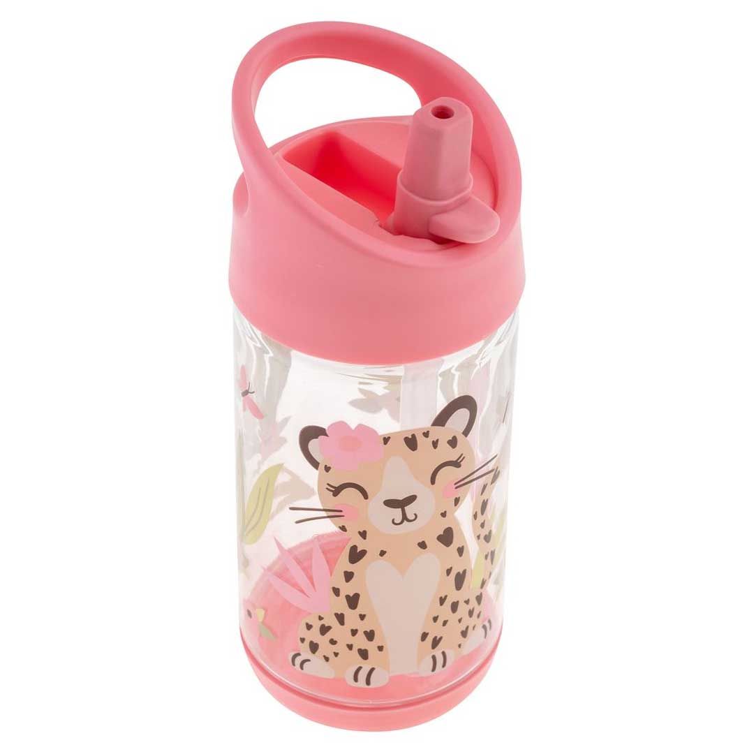 Stephen Joseph Flip Top Bottle Παγούρι Λεοπάρδαλη SJ112277