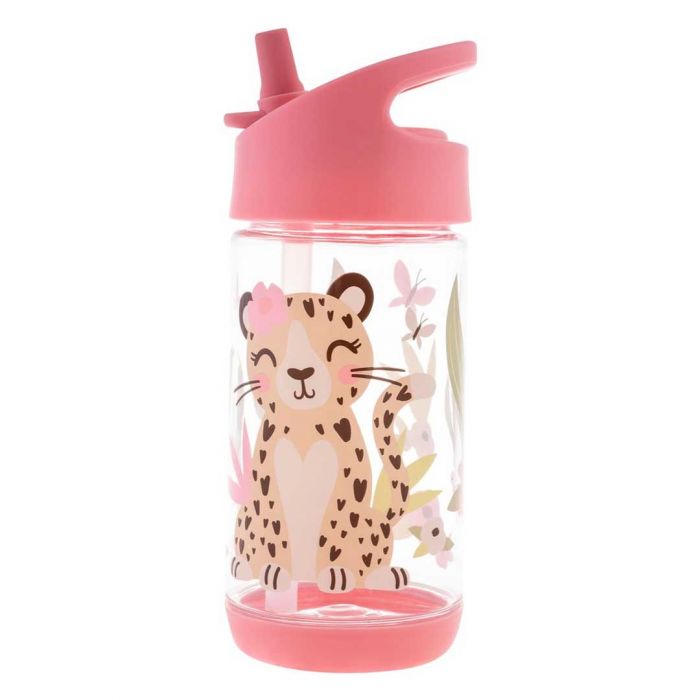 Stephen Joseph Flip Top Bottle Παγούρι Λεοπάρδαλη SJ112277 - Image 2