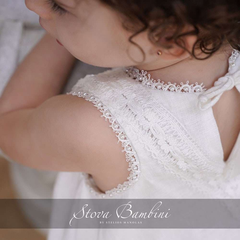 Βαπτιστικό Φόρεμα SS24 G9 Minimal by Stova Bambini - Image 5