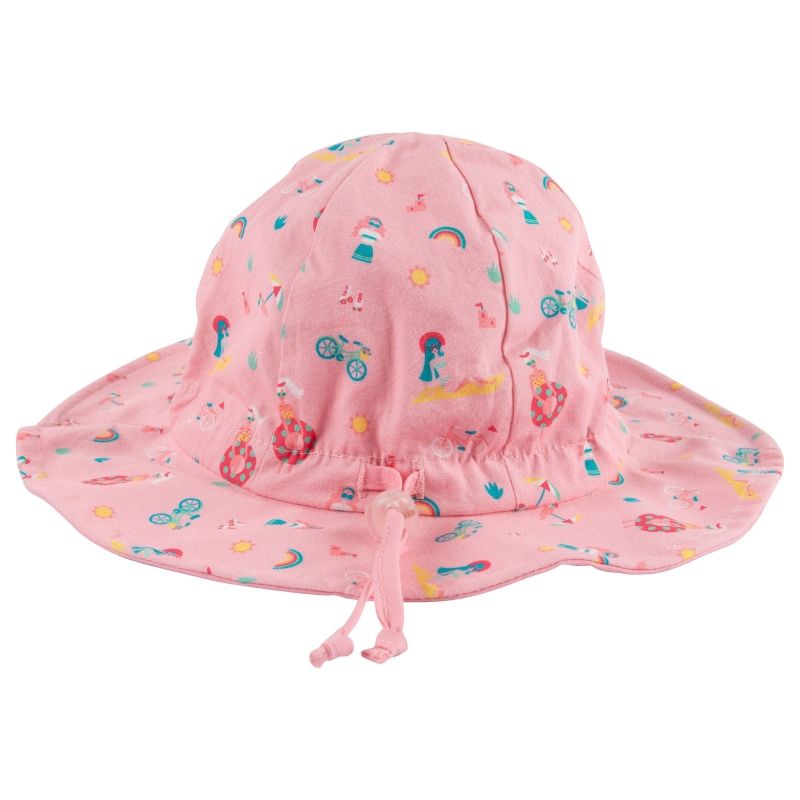 Stephen Joseph Βρεφικό Καπέλο Beach Day Ροζ SJ123018 - Image 3